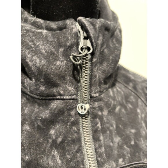 LULULEMON Gray Black Winter Hiver 2013 Edition Scuba Hoodie Bows Jacket 4 - Picture 6 of 11